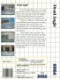 Sega  Master System  -  Dead Angle (Back)